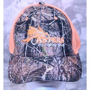 Rock Point Camo Hat Casters Fly Fishing Shop Ball Cap